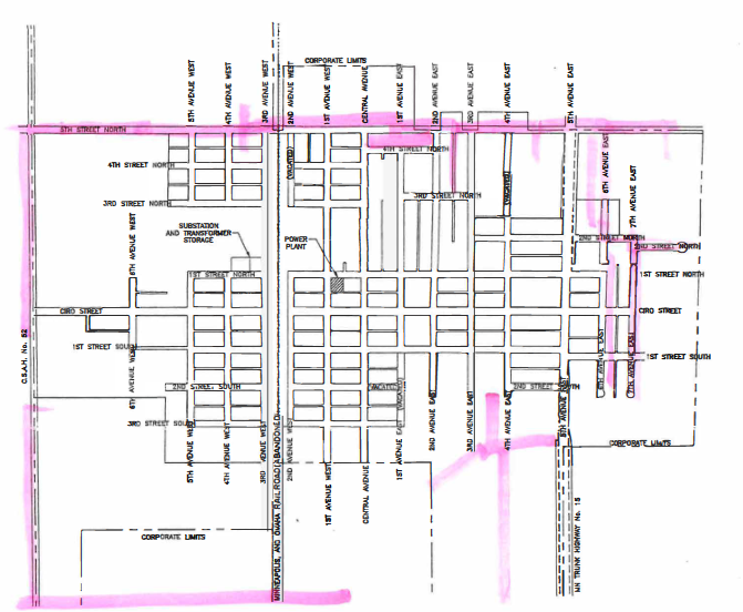 Map of City Outage